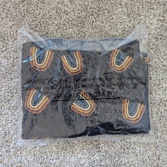 NWT Kyte Baby Bamboo Zippered Footie in Rust Rainbow 18-24m - Picture 7 of 7